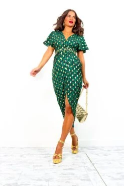 Adore Me - Forest Leopard Gold Spot Midi Dress 14 Adore Me - Forest Leopard Gold Spot Midi Dress -Deals Modashka Store AdoreMe ForestLeopardGoldSpotMidiDress 3