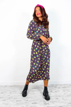 All The Attitude - Black Multi Rose Maxi Dress 11 All The Attitude - Black Multi Rose Maxi Dress -Deals Modashka Store AllTheAttitude BlackMultiRoseMaxiDress5