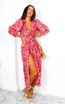 Glamorous Drive Em Wild - Red Beige Animal Print Midi Wrap Dress 15 Glamorous Drive Em Wild - Red Beige Animal Print Midi Wrap Dress -Deals Modashka Store Drive EmWild RedBeigeAnimalPrintMidiWrapDress 7