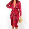 AX Paris Forget The Rules - Red Black Animal Print Satin Midi Dress 1 AX Paris Forget The Rules - Red Black Animal Print Satin Midi Dress -Deals Modashka Store ForgetTheRules RedBlackAnimalPrintSatinMidiDress 7