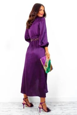 Take Me Out - Plum Satin Long Sleeve Wrap Maxi Dress 15 Take Me Out - Plum Satin Long Sleeve Wrap Maxi Dress -Deals Modashka Store TakeMeOut PlumSatinLongSleeveWrapMaxiDress 6