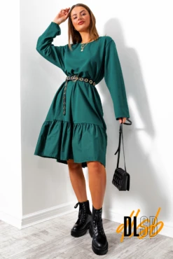 Tier My Love - Forest Long Sleeved Midi Dress -Deals Modashka Store TierMyLove ForestLongSleevedMidiDress6